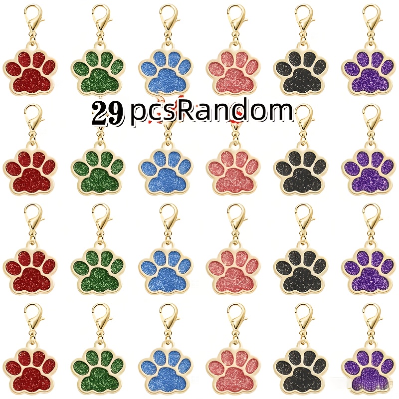 TEMU Lot de 29 porte-clés en émaillé de , couleur aléatoire, avec , accessoires, cadeau d'anniversaire, cadeaux de fête