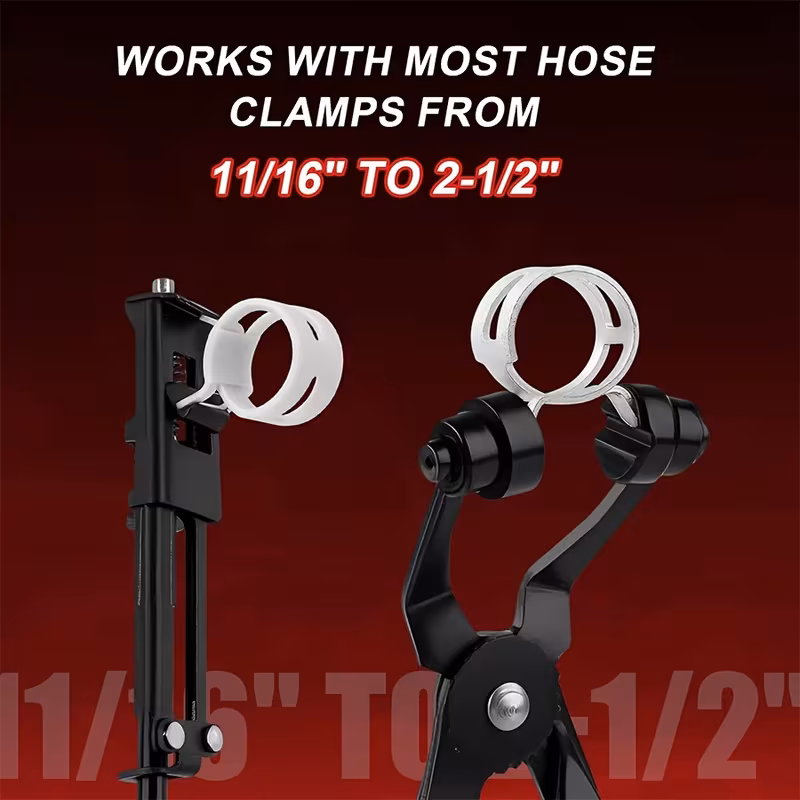 3 4 16 17pcs hose clamp set long handled hose clamp tool remover suitable for water pipes and car radiator coolant hose clamp removal and installation tool kit hose clamp set radiator hose clamp pliers high quality hose clamp set Product details 1