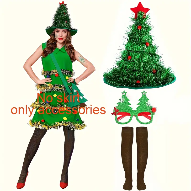 womens christmas tree fancy dress 22 Best Christmas Tree Costume ideas