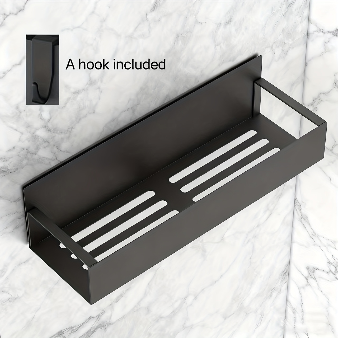 Image of 1pc Refrigerator Side Magnetic Absorption Rack, Magnetic Spice Rack, Magnetic Refrigerator Organizer Shelf, Floating Shelves