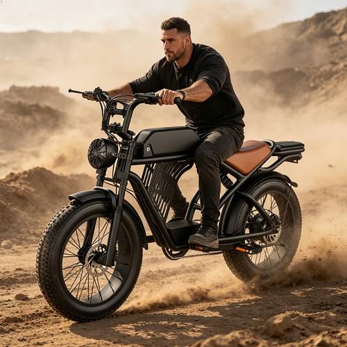 f30 2 electric bicycle with 48v 20ah battery 749w motor 27 9mph 65 miles range 20 ebike with a rear storage rack 365lbs capacity