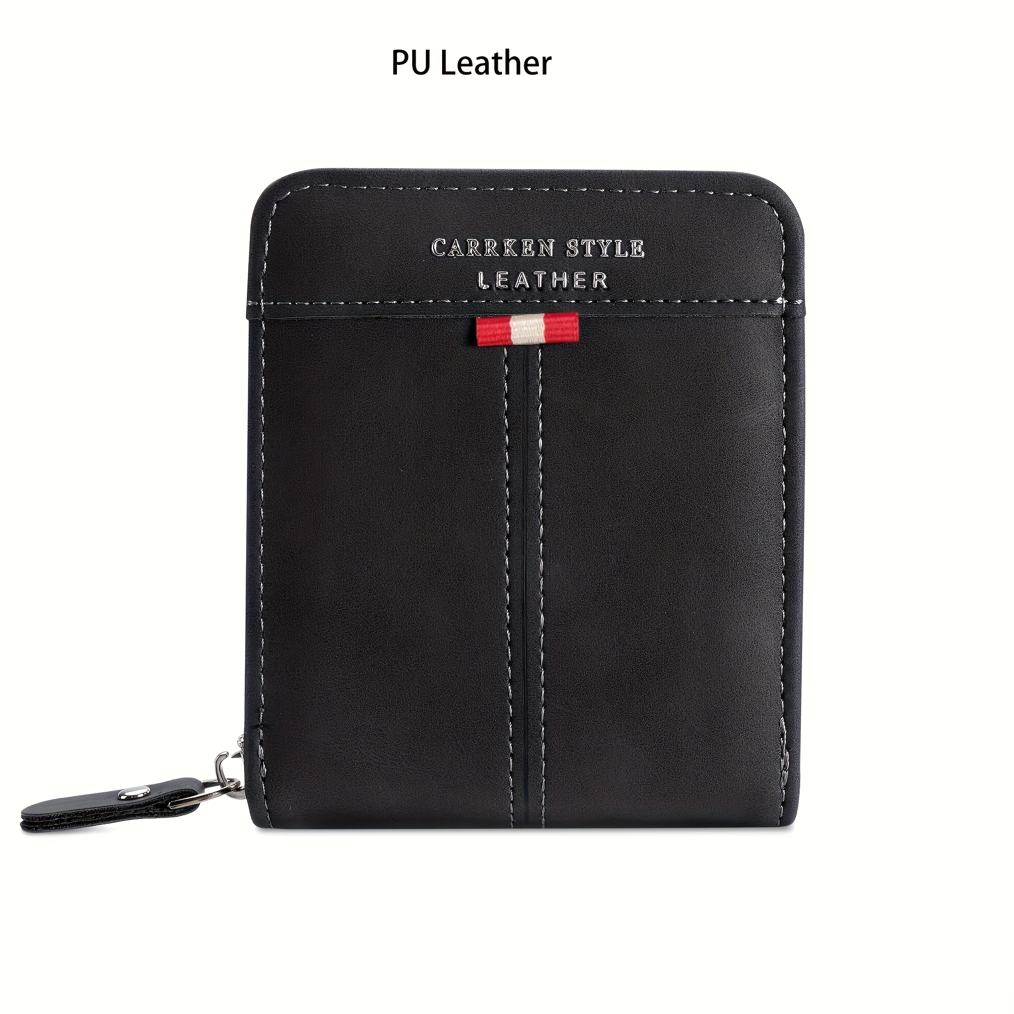 Image of 1pc 's Wallet Fashion Retro Multifunctional Card Case Young Student Card Holder Men's Gift Halloween Christmas