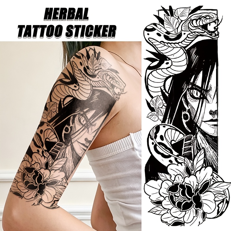 spider lily tattoo black - Austria