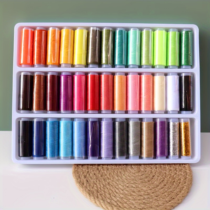 

39- Polyester Sewing Thread Set - , , And -to-use For Diy Sewing, Knitting, And Projects - And