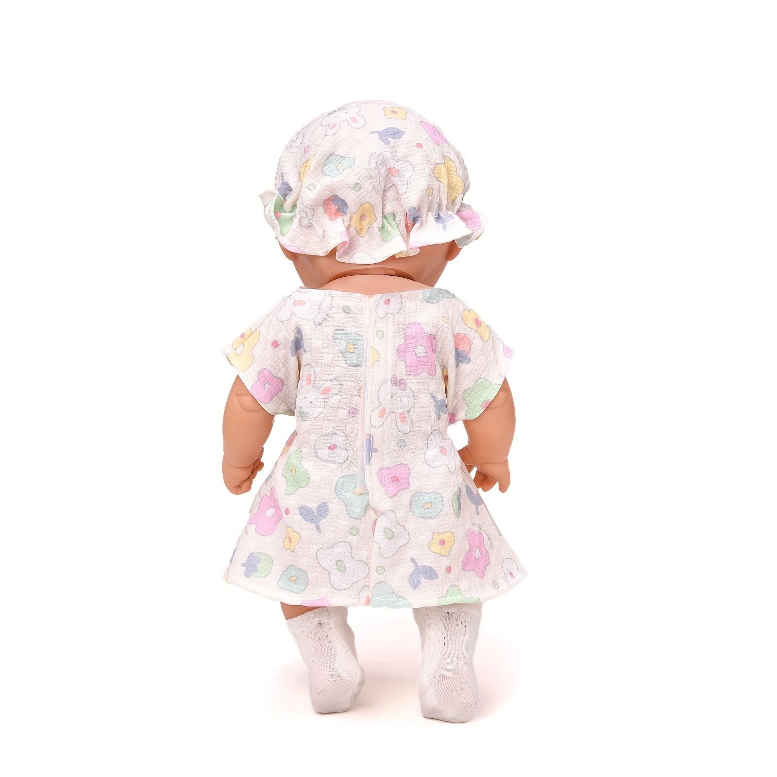 Lifelike 10in Beige Reborn Baby Doll with Clothes & Accessories