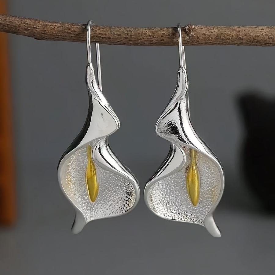 TEMU 1 di Orecchini dei - Eleganti Orecchini Pendenti in con Design Intraprendente, e Senza Piume per l'Uso & Feste, Regalo per San Valentino,