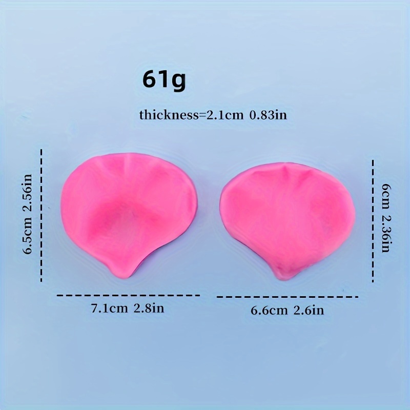 1pc Rose Petal Silicone Mold For Baking - Versatile Fondant, Candy & Chocolate Mold For Diy Cake Decorating And Kitchen Crafts