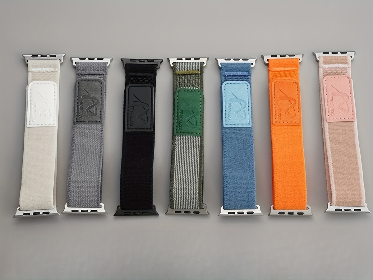 Nylon Sports Strap for iWatch Band 38mm 40mm 41mm 42mm 44mm 45mm 49mm, Adjustable Breathable Woven Strap for Women and Men, Suitable for iWatch Series 9/8/7/6/5/4/3 SE