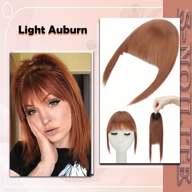 Image of Clip-on Bangs Hairpiece Providing Full Coverage With A Thick Volume, Perfect For Daily Use Or Halloween