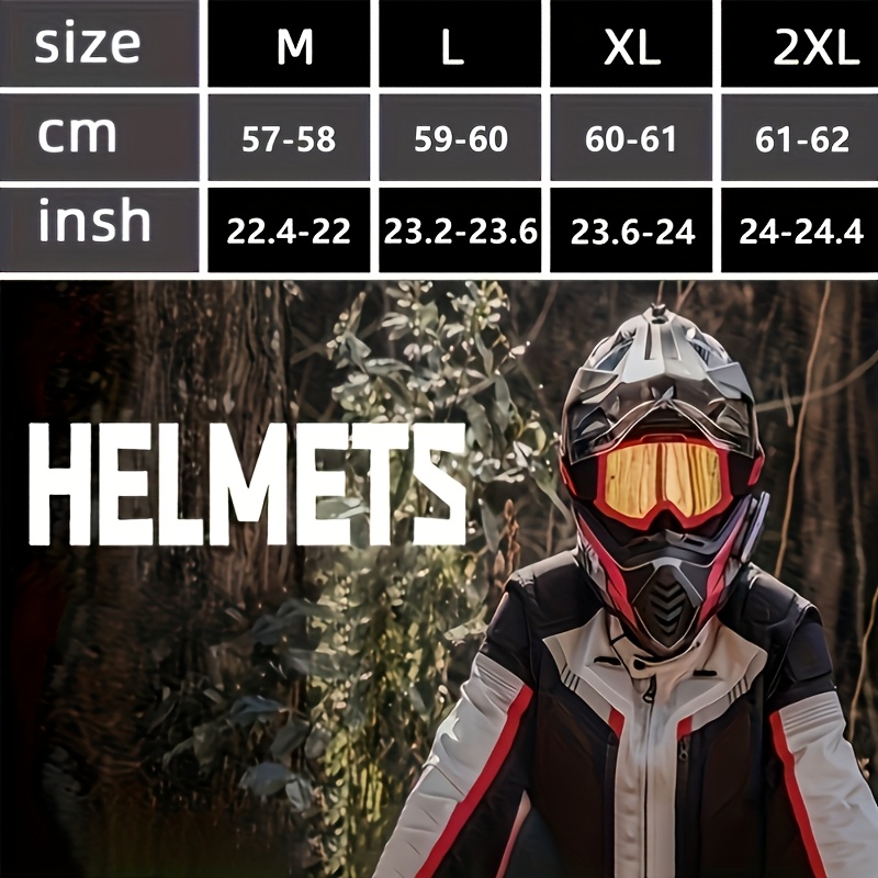 dirt bike motorcycle helmet men women in automotive - Temu Iceland