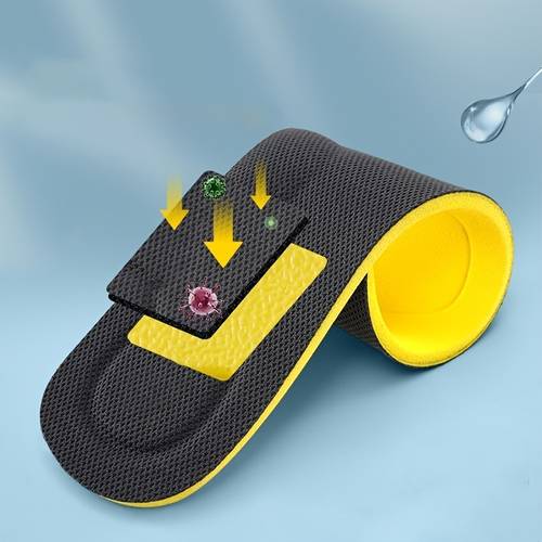 set of 4 soft and comfortable insoles high shock absorbing moisture wicking breathable fabric upper with eva cushioning unisex winter warm insoles suitable for sports gym running and hiking options