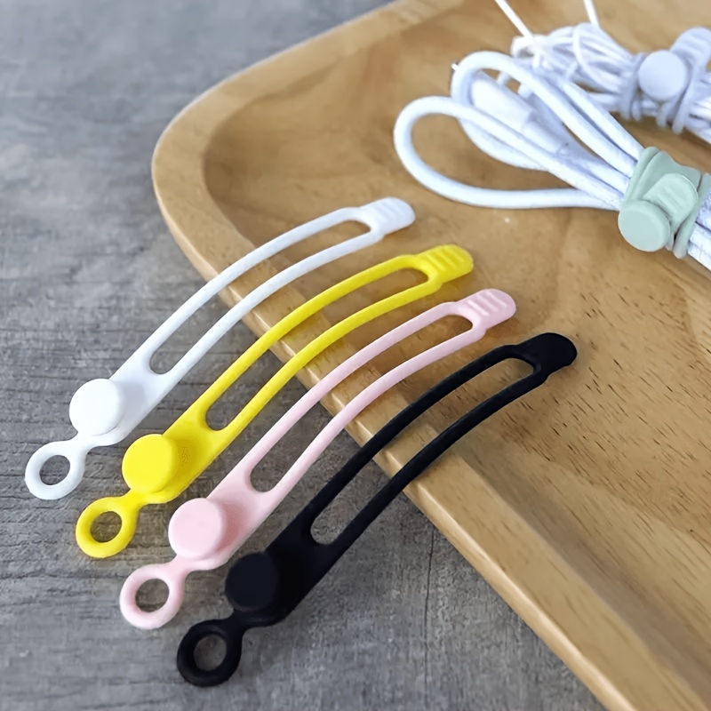 10/20pcs Multi-Functional Reusable Cable Ties for Wire Management