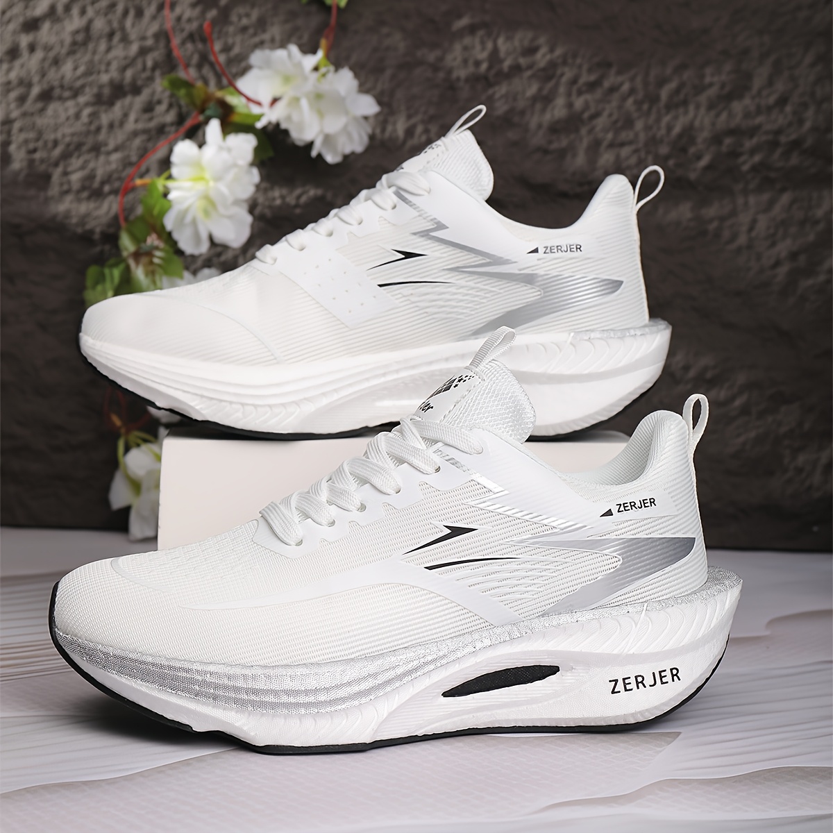 TEMU Zerjer Women's Low-top Sneakers, Outdoor Hiking Shoes, Casual Walking And Running Training Shoes