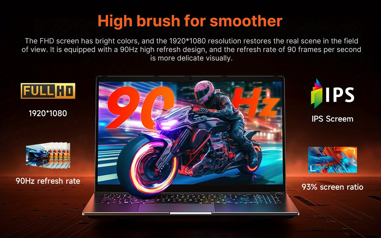 SUXI 15,6-inch Nieuwe Laptop, 32GB LPDDR4 Geheugen En De Minimale Configuratie Voor Een SKU Is 512GB, Uitgerust Met Ryzen R9 5950H Processor, Tot 4,3GHz, Zes Kernen En Twaalf Threads, 90Hz Hoge Verversingssnelheid 1920x1080 IPS Scherm, Ingebouwde High-definition Voorcamera, 2 USB-A Poorten, Met