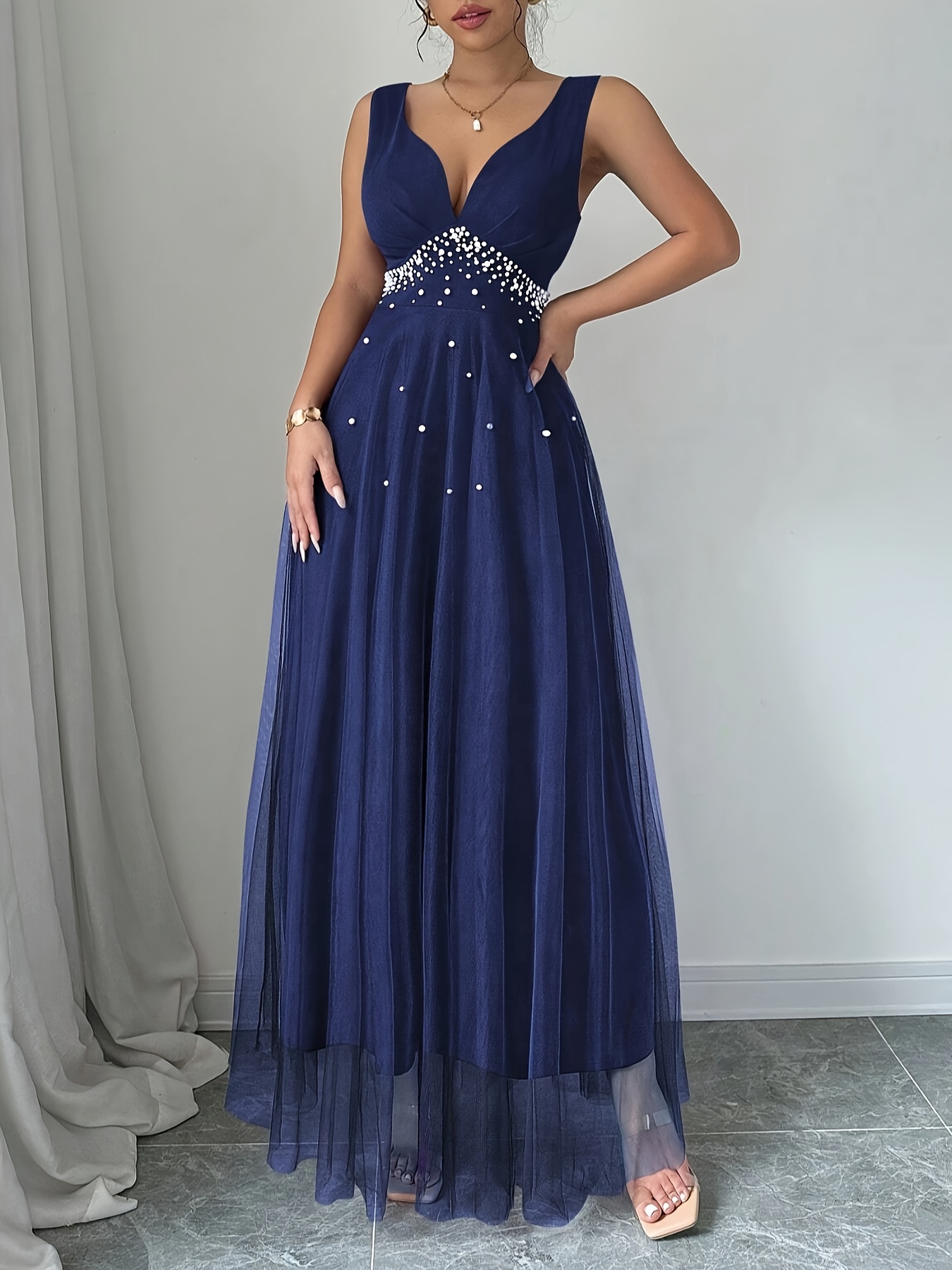 elegant long dresses for women sold on Temu United States