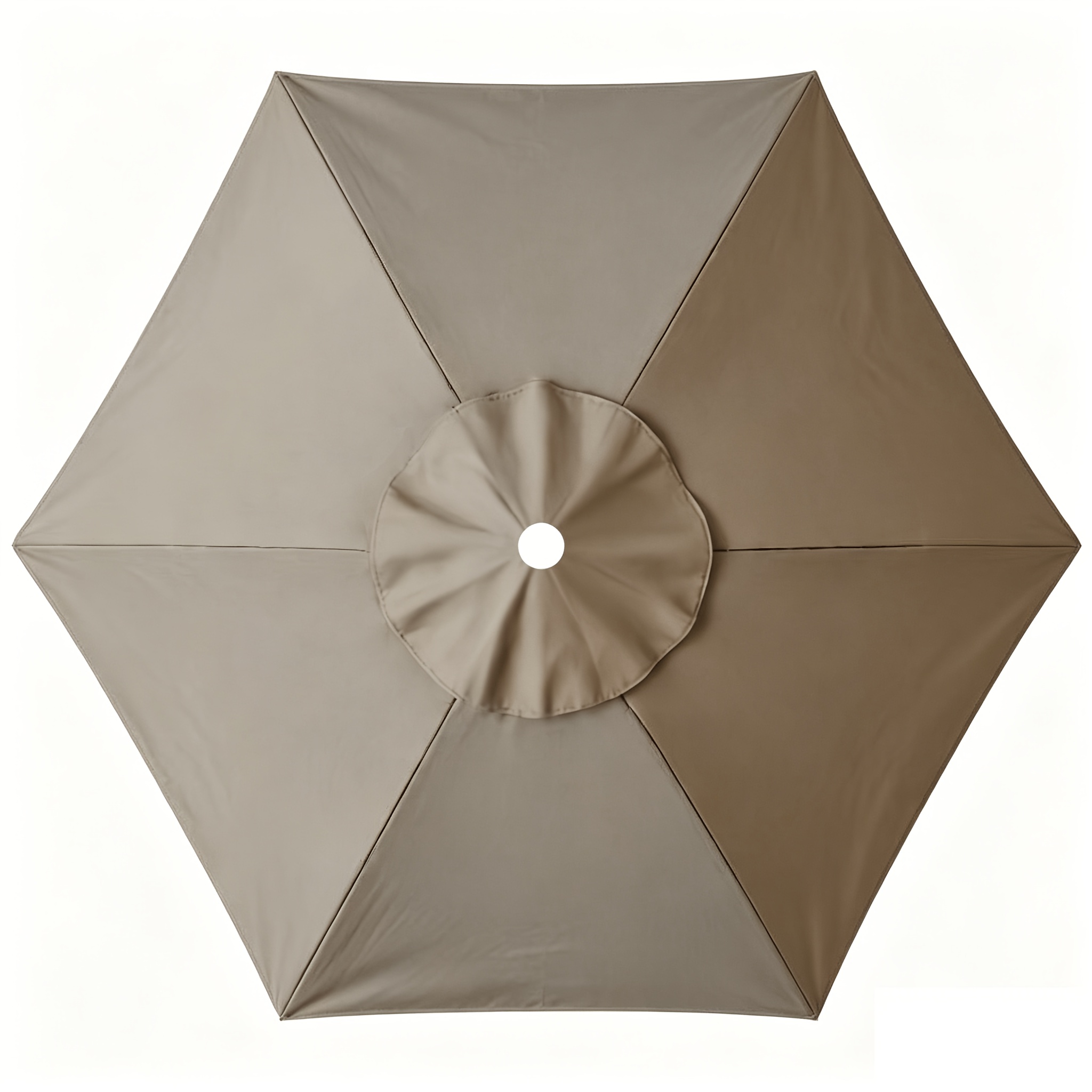 amazon patio umbrella replacement canopy Cubilan Patio Umbrella 9 ft. Replacement Canopy for 8 Ribs-Beige
