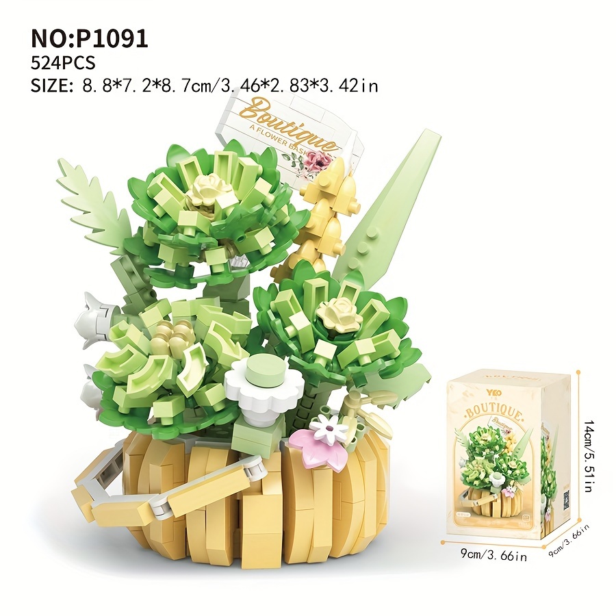 Flower Basket Sunflower Toy Easter Sunflower Potted Plant Desktop Decoration