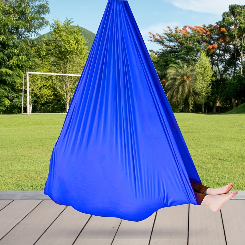 

- Elastic Hammock Indoor And Outdoor Swing Yoga Hammock For Integrated Hammock, * 280cm/39 * 110inch