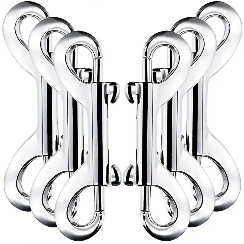 Double Ended Bolt Snaps Hook Zinc Alloy Double Trigger Clips
