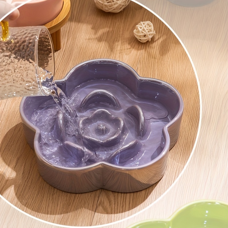 Gamelle Petit Chien Gamelle Anti Glouton Chien Chat Puzzle Mangeoires Anti Gorgée Chien Bol Cat