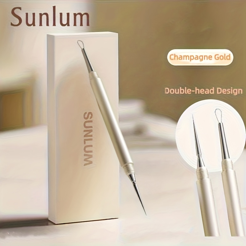 Image of Women's Skincare Pimple And Blemish Extractor, Extraction , Remover Tools, Pimple , Set, Facial Remover, Extractor, ,, Pore Remover, Pimple Removal , Remover, Pimple