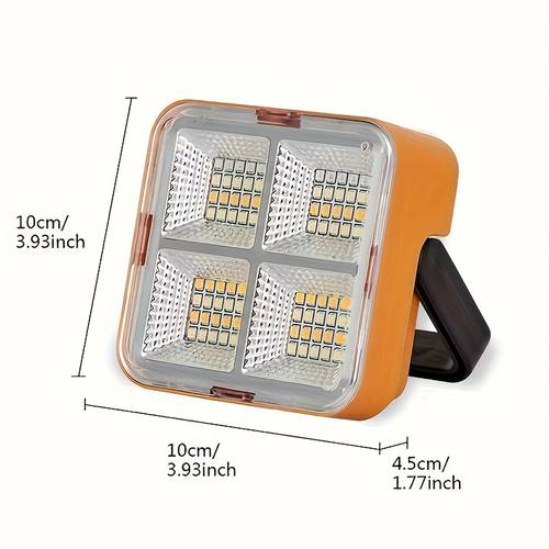 solar rechargeable multifunctional searchlightoutdoor portable led light handleportableemergency light suitable for camping