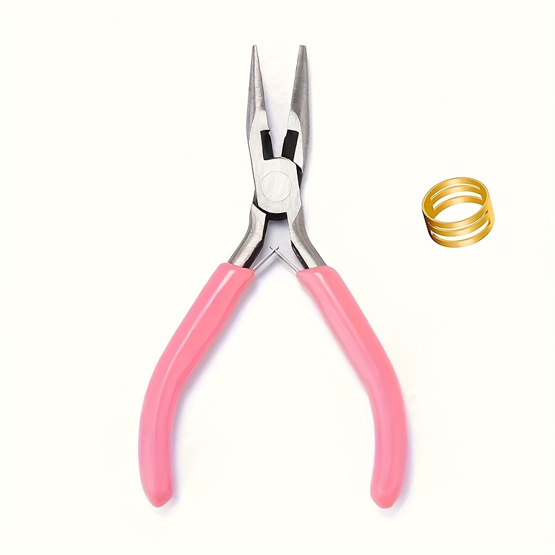 

2pcs/1pcsdiy Handmade Pliers Set, 1 , Jewelry Making & Repair Tools, Art Crafts & Sewing Supplies, No-toothed Precision Jewelry Clamps