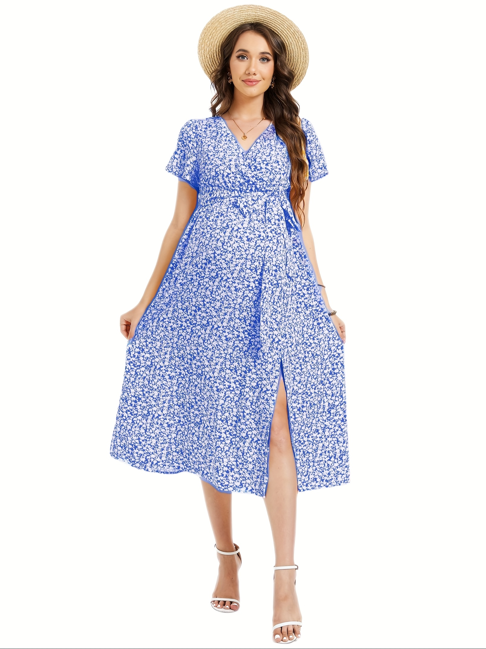 princess polly baby blue dress Modern Eid Dress For Women At Best Price main image 1