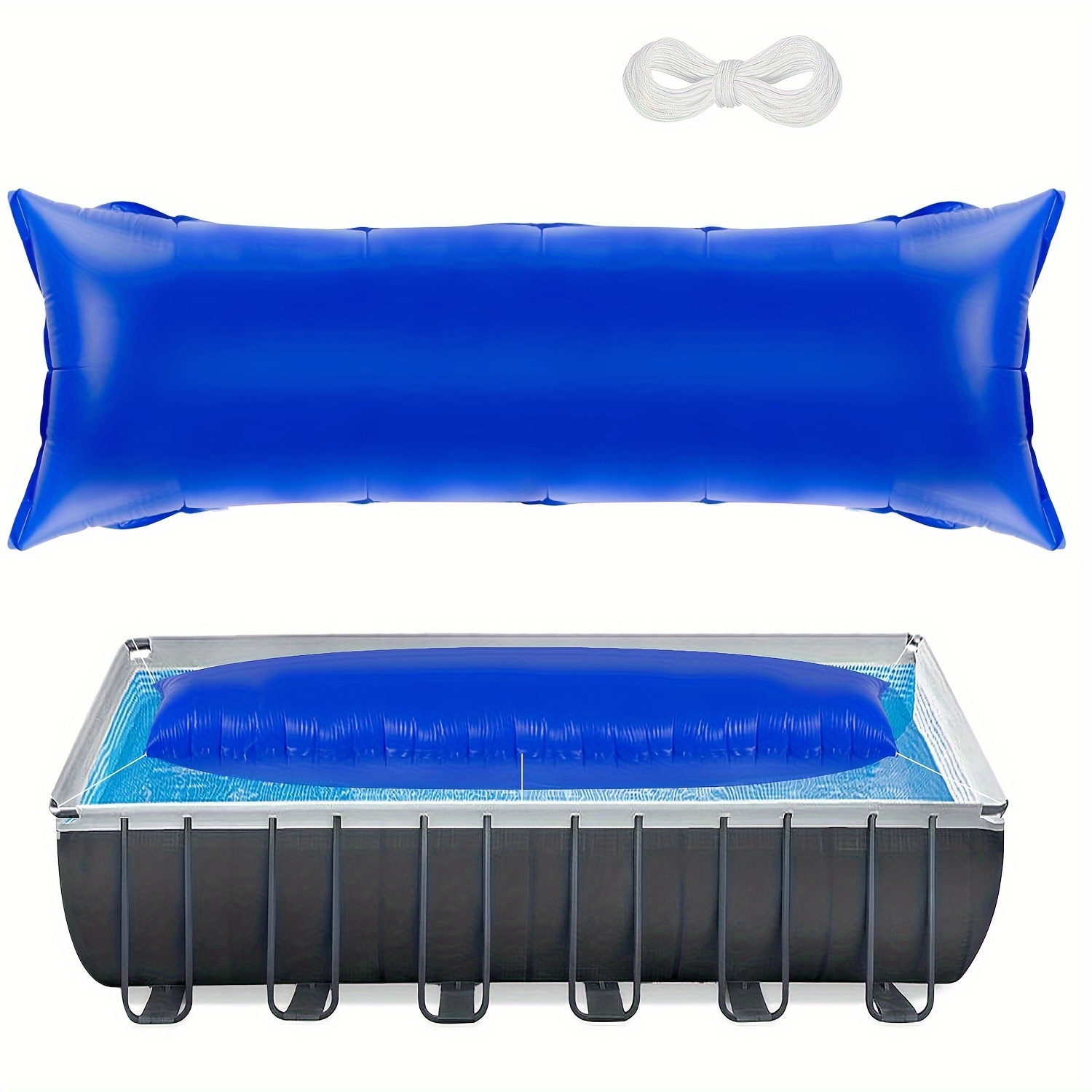 

[trending] Heavy-duty Pvc Cover Kit - 4x15ft Air For Above Ground Swimming Pools, Essential Pool Accessories