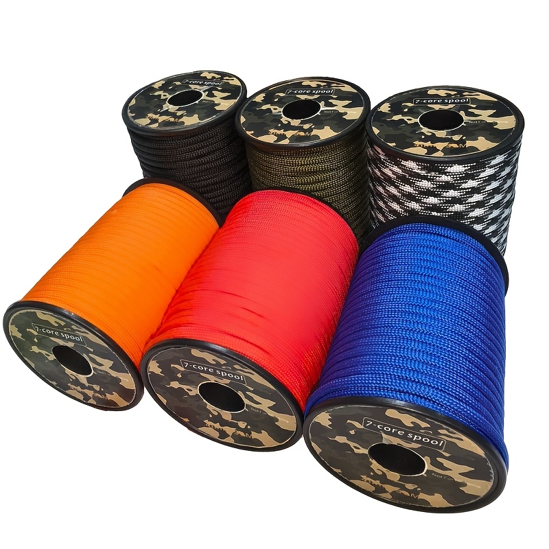 30m 7-Strand Rope, 4mm for Camping and Outdoor Use