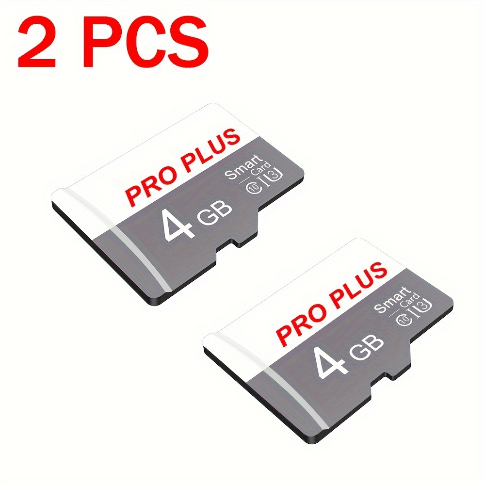 2pcs Memory Card 64gb 32gb 16gb, Flash Tf Card, 8gb 4gb 2gb Memory Tf Card For Tablet/camera/mobile Phone/laptop/pc/car Audio/game Console/audio, Store Your Files!