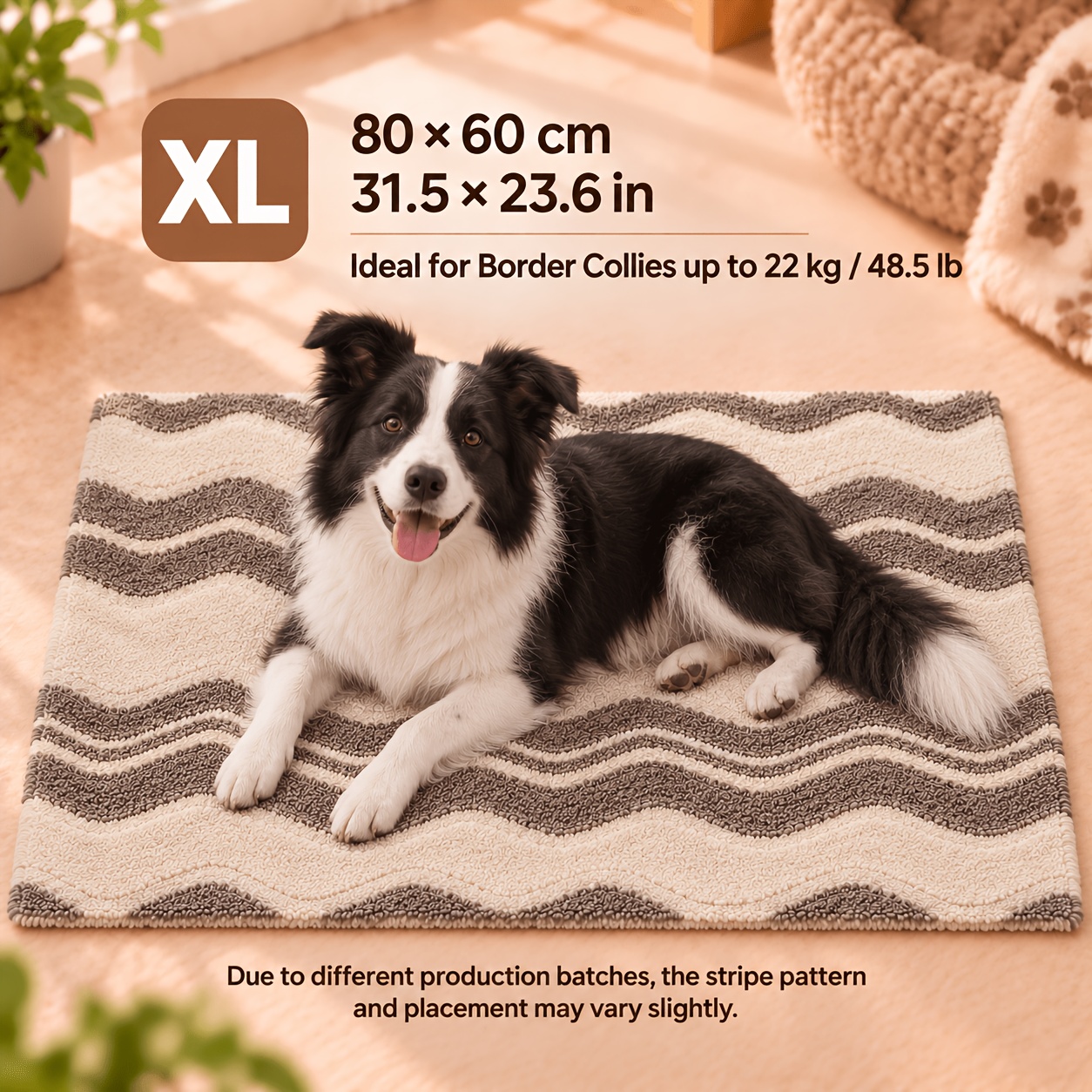 TEMU Self-warming Pet Mat For Cats And Dogs, Cat Bed Mat, Dog Bed Pad, Thermal Pet Sleeping Mat With Reflective Heat- Layer, Soft Sleeping Cushion