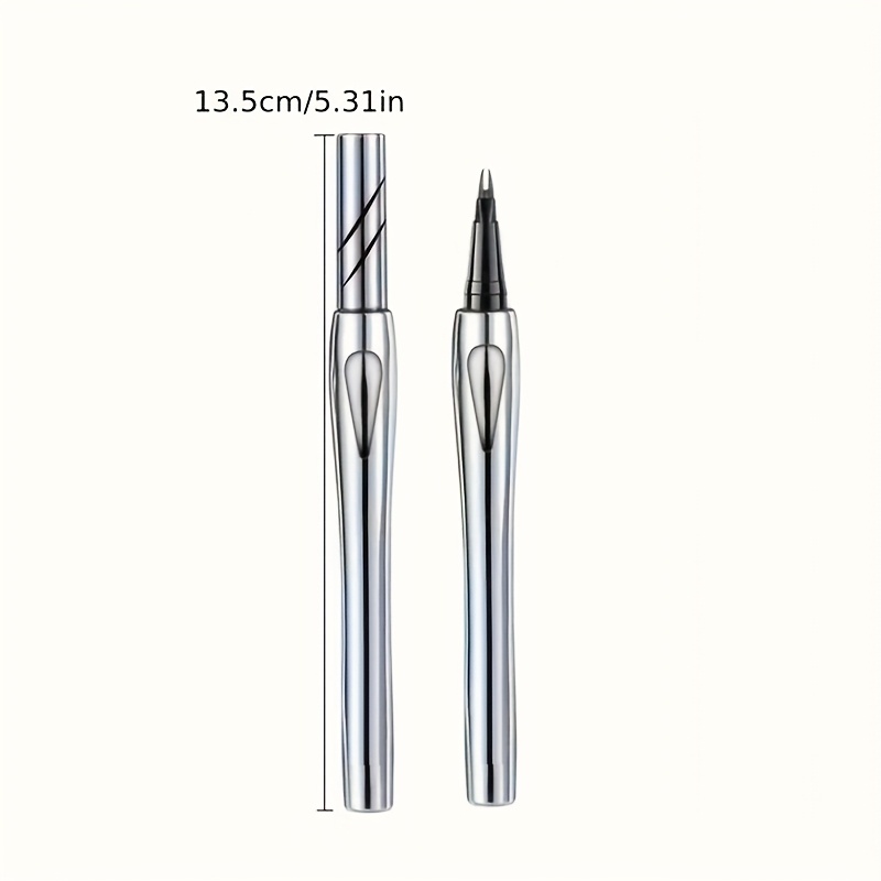 Extra Fine Tip Eyebrow Pencil - Waterproof, Sweat-Resistant, Long-Lasting Natural Look, Dual-Prong for Beginners, All Skin Types, Slim Precision Brow Pen, Essential Beauty Tool for Flawless Brows