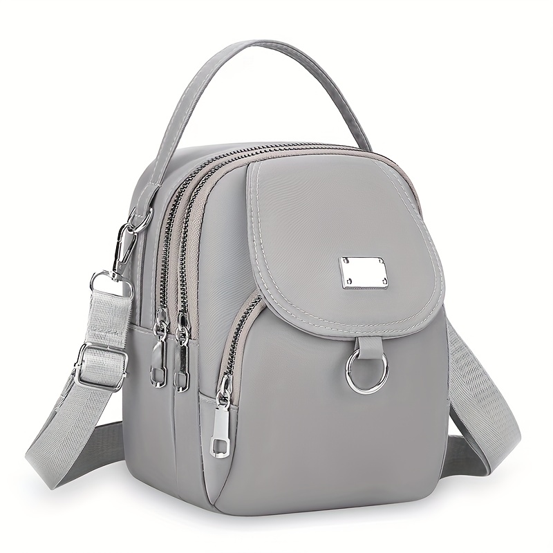 women's fashion oxford cloth messenger bag solid color - Temu