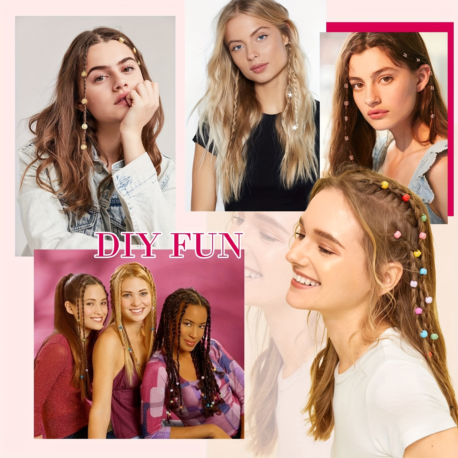 braid hair extensions 3pcs clip in hair extensions baby braids 3 braids on   6 braids   long   synthetic hairpieces for women details 7