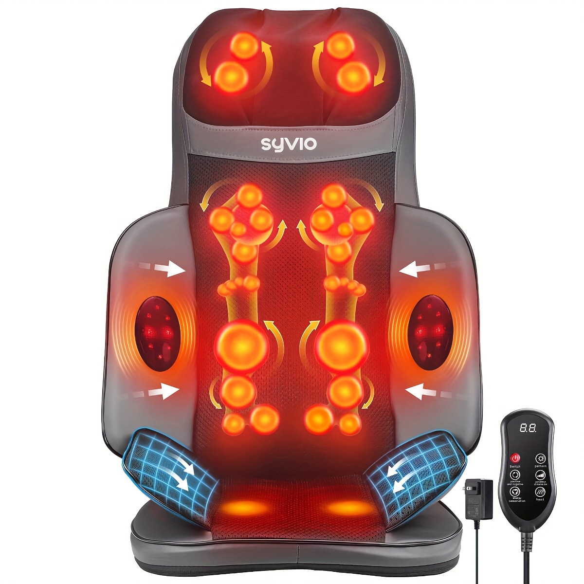 vibrating underwear scene Shiatsu Massage Cushion Homedics Neck Pillow HoMedics Comfort Pro Vibration  Heated Neck Massager, Ct Foods main image 0