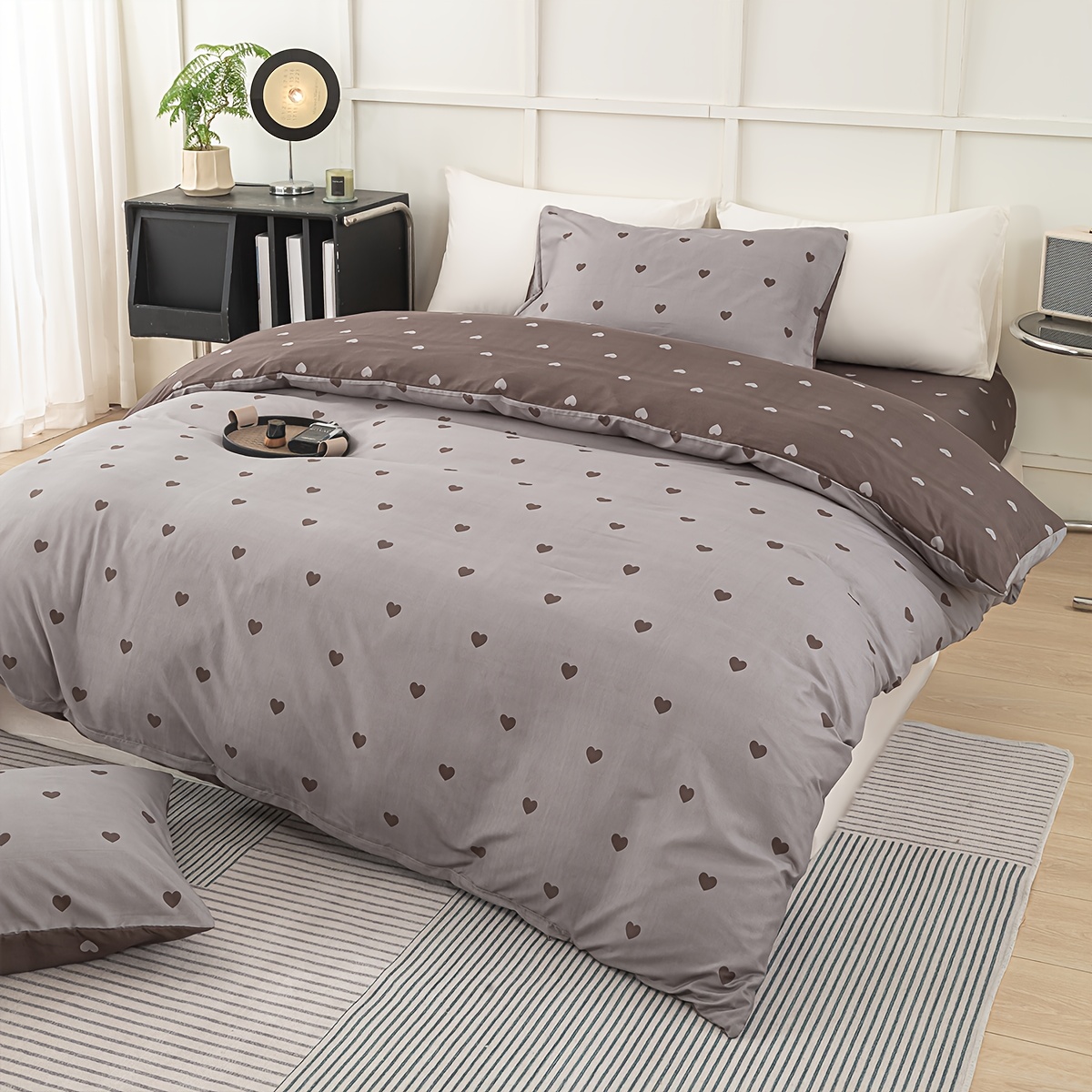 Image of 3-piece Winnie Printed Duvet Cover Set (excludes Duvet And Pillow Inserts)