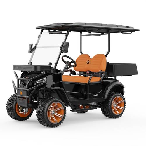 Up - V2 Golf Cart with 5, 000W Motor, Oke Steering, Advanced Suspension, And Hydraulic Brakes & Powerful for On-Road And