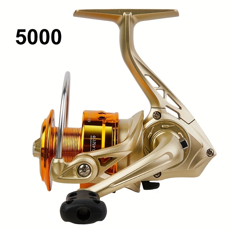 E-shop BILLINGS AB1000-7000 Serie Spinnrolle, Spinnrolle mit 5.2:1 Übersetzung, 8KG/18LB Max. , Leichte Spule, Klappbarer Rockerarm, Geschmeidiges und