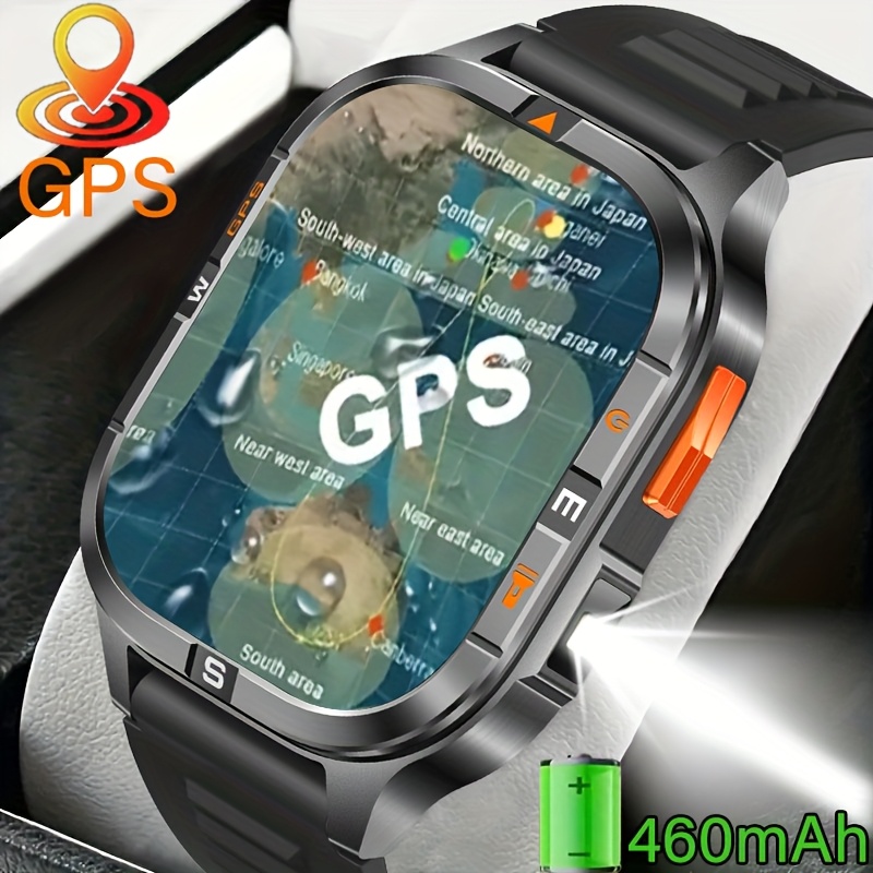 New GPS Smart Watch with 2.01-Inch TFT Display & High-Precision GPS