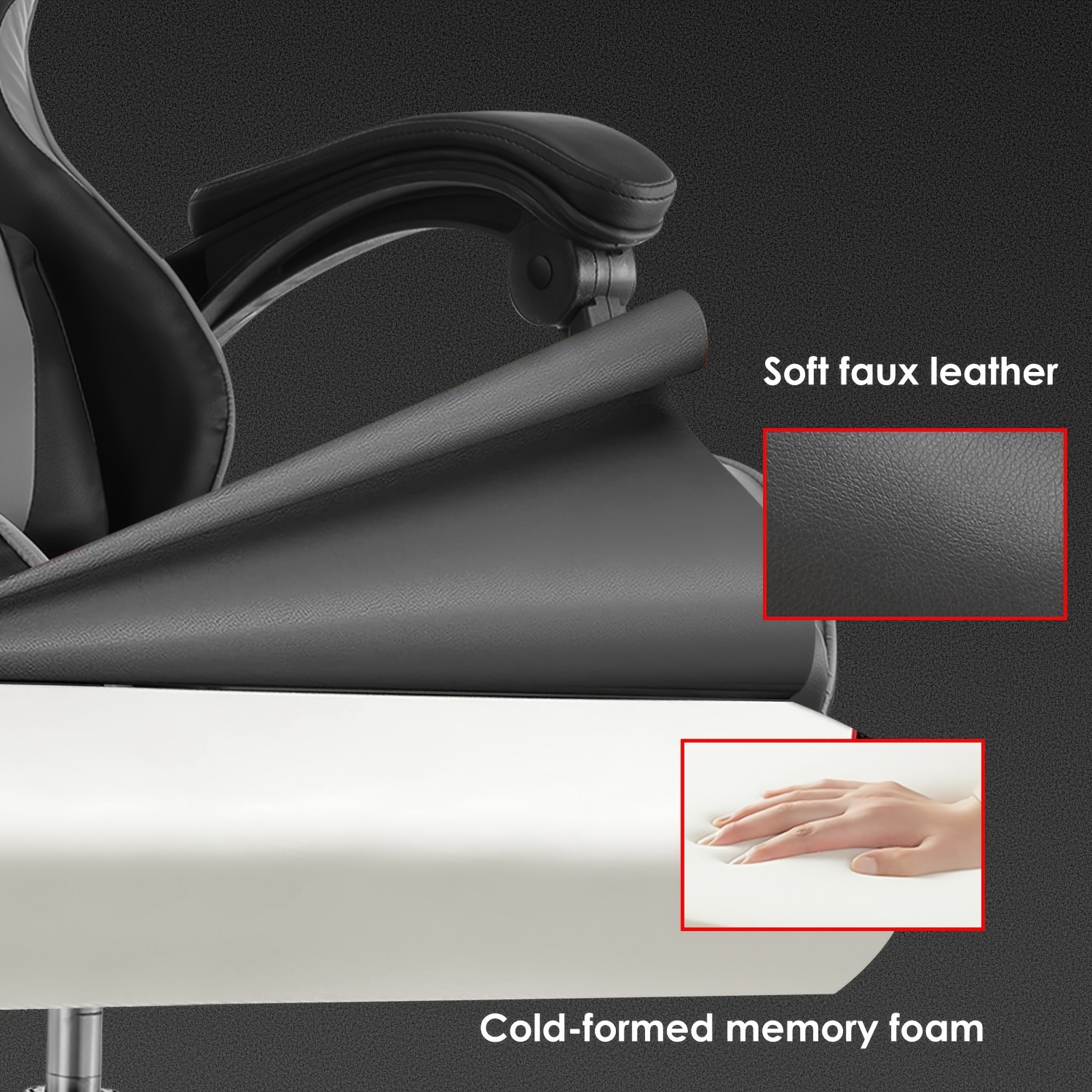 Kehot Gamingstoel met massagefunctie