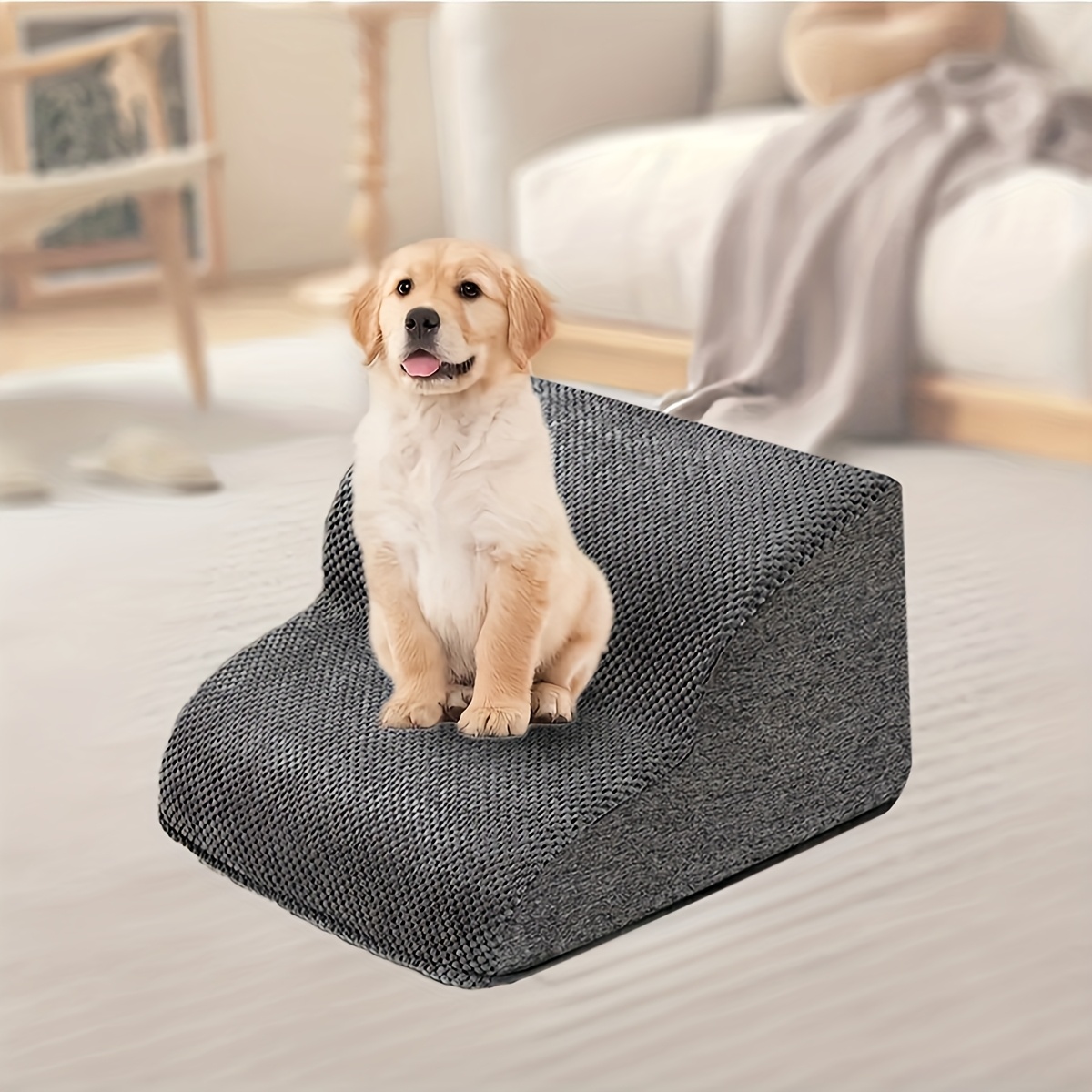 Labradors Dog Steps For Sofa PETMAKER Foam Pet Stairs For Small