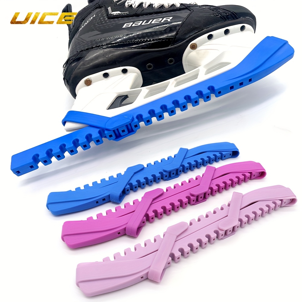 2pcs Gardes De Patins à Glace Couvre-lames De Chaussures De Hockey Gardes De Lame De Patins à Glace Protecteur De * Sur Glace Équipement De Hoc