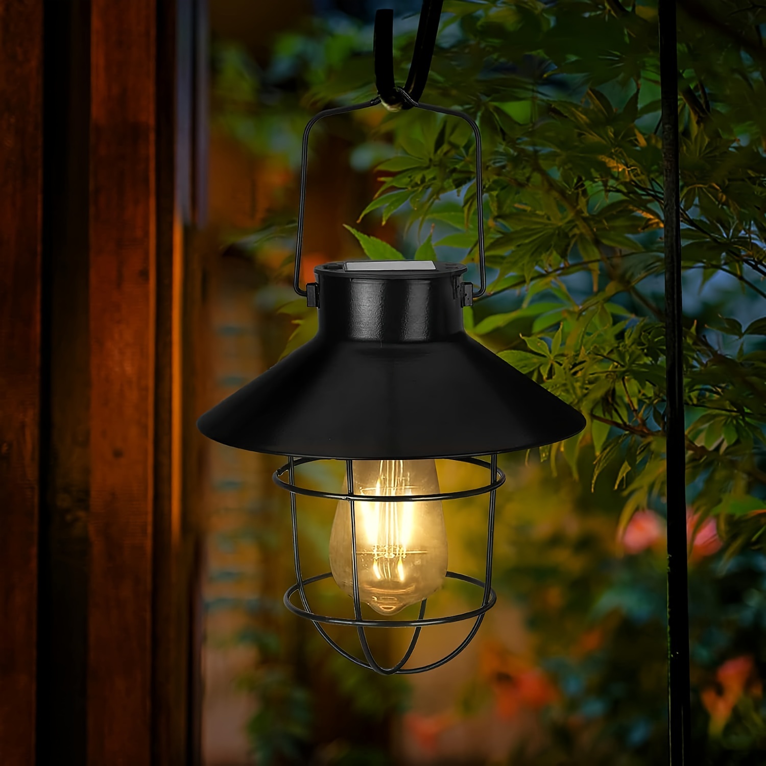 

1pc, Solar Hanging Light, Decorative Lighting Hanging Light, Solar Landscape Lighting Lamp, Great For Yards Patio And