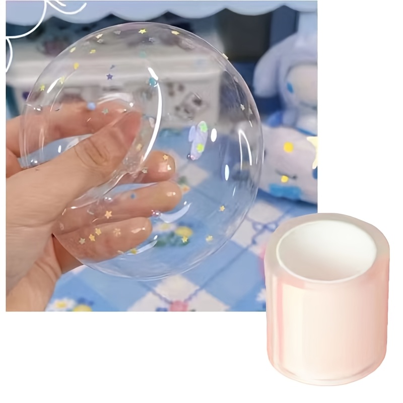 E-shop Große, transparente Nano-Doppelseitiges Klebeband, starke Haftung - Wiederverwendbar, ideal für Zuhause, Büro und Klassenzimmer
