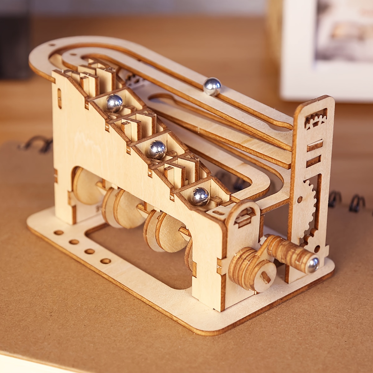 TEMU 3d Wooden Puzzles For Adults And Teens Diy Model Building Kits With Mechanical Puzzles