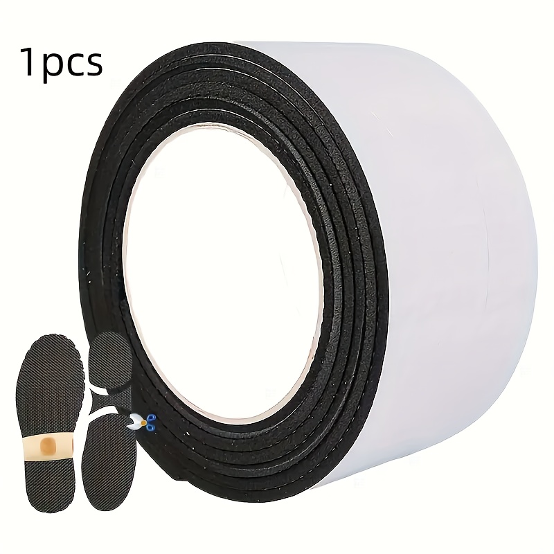 

1pc Self-adhesive Shoe , 10cm X 100cm, Rubber, Solid Color, With Non-braided, Non-magnetic, For Boots, Heels, And Dress Shoes, Ideal For Mardi Gras, 's Day, Father's Day