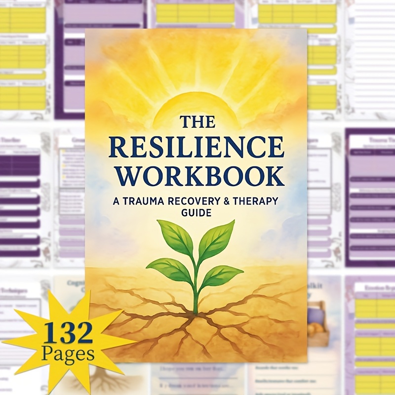 Trauma Recovery & Resilience Workbook for Adults: Relax Guide with Emotional Tracking Sheets, and Relaxation Exercises