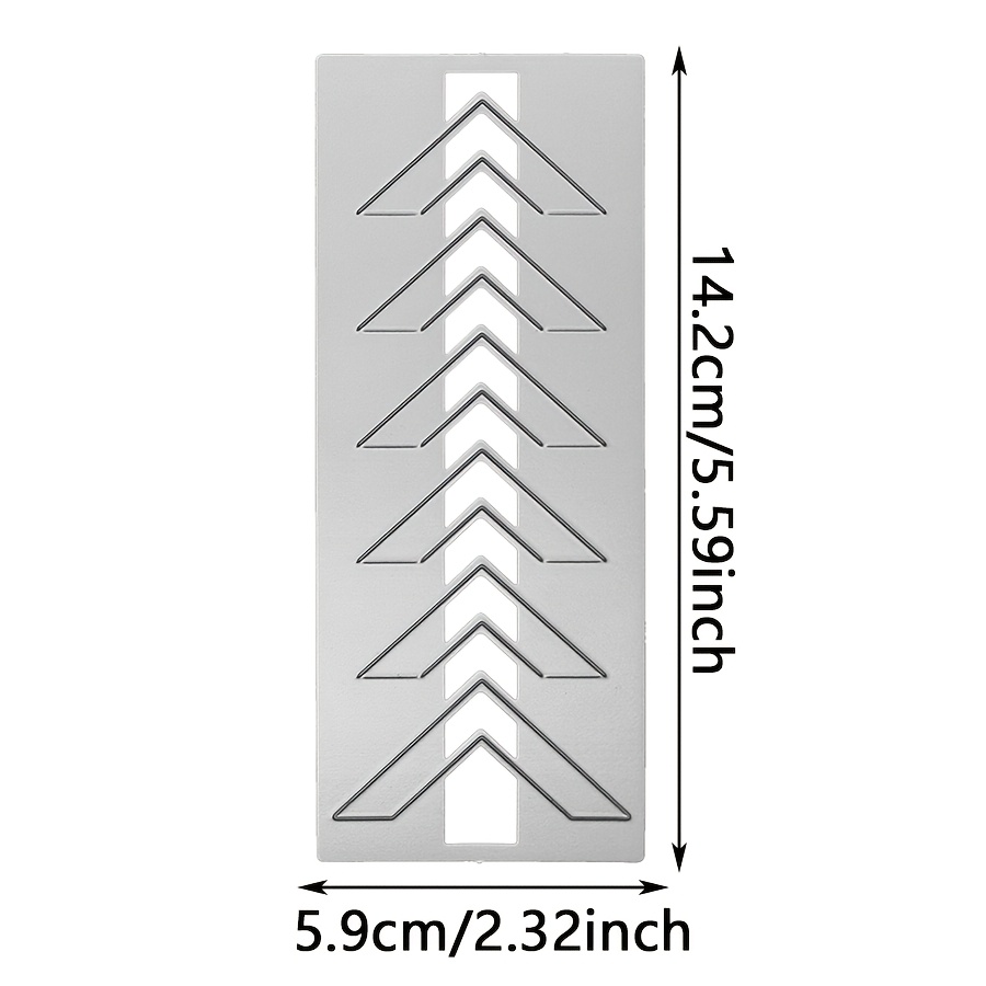 E-shop Hohler Dekorativer Rahmen Metall Schneideformen für Papier Kartenherstellung, Scrapbooking Kartenalbum Handwerksdekoration, Metallformen für
