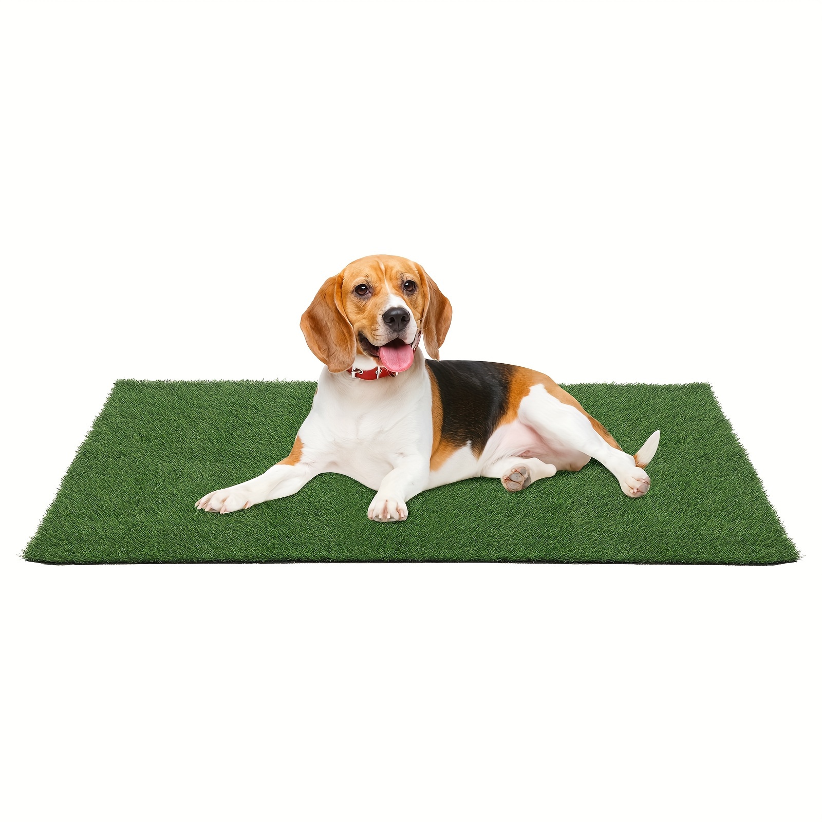 

1pc Artificial Grass Turf, 3.5ft X 13ft Fake Grass Rug For Patio, Artificial Grass Pad For Dogs, Artificial Grass Mat For Outdoor Garden Landscape Balcony, Faux Grass Rug With Drainage Holes